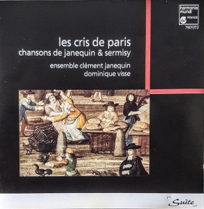 Ensemble Clément Janequin Dominiqu - Les Cris De Paris - Chansons De Jan ryhmässä CD @ Bengans Skivbutik AB (5650886)