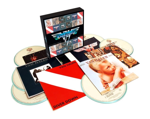 Van Halen - Studio Albums 1978-1984 ryhmässä CD / Rock @ Bengans Skivbutik AB (565130)