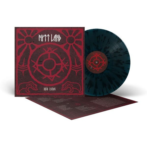 Nytt Land - Aba Khan (Blue Splatter Vinyl Lp) ryhmässä VINYYLI / Hårdrock @ Bengans Skivbutik AB (5651411)