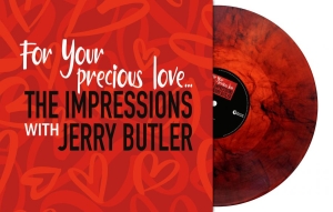 Impressions The - For Your Precious Love (Red Marbled ryhmässä VINYYLI / Kommande / RnB-Soul @ Bengans Skivbutik AB (5651618)
