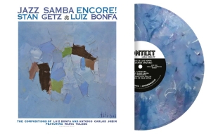 Stan Getz & Luiz Bonfa - Jazz Samba Encore (Blue Marbled Vin ryhmässä VINYYLI / Kommande / Jazz @ Bengans Skivbutik AB (5651628)