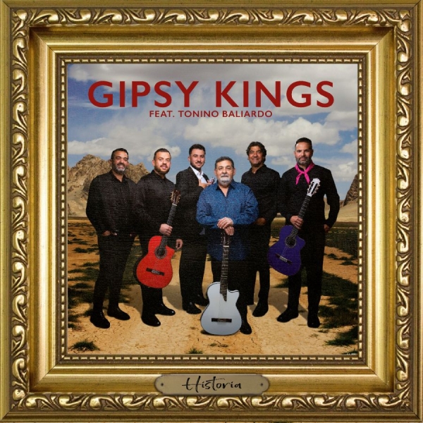 Gipsy Kings Feat. Tonino Baliardo - Historia (White And Blue Marble Vin ryhmässä VINYYLI / Pop-Rock @ Bengans Skivbutik AB (5651671)