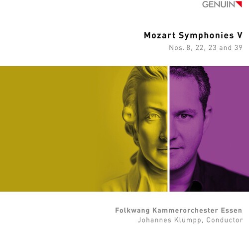 Mozart W A - Symphonies V - Nos. 8, 22, 23 & 39 ryhmässä CD / Klassiskt @ Bengans Skivbutik AB (5651712)