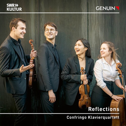 Confringo Klavierquartett - Reflections ryhmässä CD / Klassiskt @ Bengans Skivbutik AB (5651715)