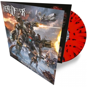 Death Dealer - Reign Of Steel (Red/Black Splatter ryhmässä VINYYLI / Kommande / Hårdrock @ Bengans Skivbutik AB (5652054)