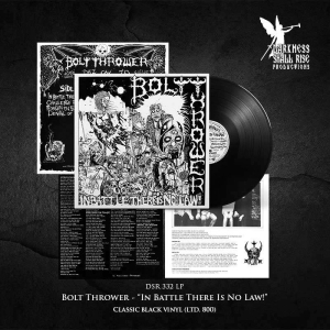 Bolt Thrower - In Battle There Is No Law (Black Vi ryhmässä VINYYLI / Kommande / Hårdrock @ Bengans Skivbutik AB (5652339)