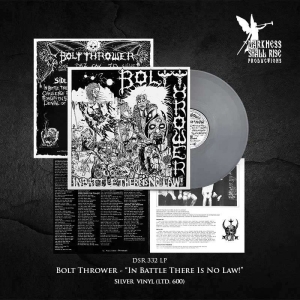 Bolt Thrower - In Battle There Is No Law (Silver V ryhmässä VINYYLI / Kommande / Hårdrock @ Bengans Skivbutik AB (5652343)