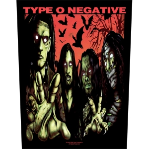 Type O Negative - Halloween Back Patch ryhmässä MERCHANDISE / Kangasmerkki / Heavy Metal @ Bengans Skivbutik AB (5653104)
