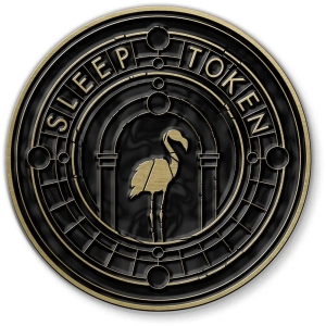 Sleep Token - Even In Arcadia Crest Pin Badge ryhmässä MERCHANDISE / Merch / Hårdrock @ Bengans Skivbutik AB (5653120)
