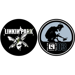 Linkin Park - Hybrid Theory / Meteora Slipmat Pair ryhmässä MERCHANDISE / Merch / Hårdrock @ Bengans Skivbutik AB (5653123)
