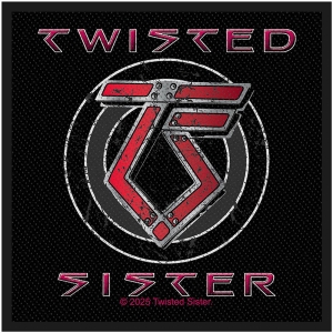 Twisted Sister - Ts Logo Standard Patch ryhmässä MERCHANDISE / Kangasmerkki / Heavy Metal @ Bengans Skivbutik AB (5653132)