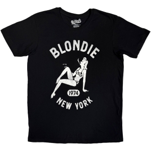 Blondie - New York Uni Bl T-Shirt ryhmässä MERCHANDISE / T-paita / Pop-Rock @ Bengans Skivbutik AB (5653194r)