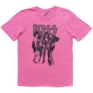 Kiss - Dressed To Kill Uni Pink T-Shirt ryhmässä MERCHANDISE / T-paita / Heavy Metal @ Bengans Skivbutik AB (5653209r)