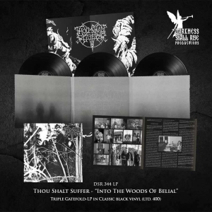 Thou Shalt Suffer - Into The Woods Of Belial (3 Lp Blac ryhmässä VINYYLI / Kommande / Hårdrock @ Bengans Skivbutik AB (5653294)