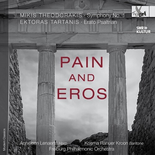 Mikis Theodorakis - Pain And Eros – Symphony No. 1 ryhmässä CD / Klassiskt @ Bengans Skivbutik AB (5653928)