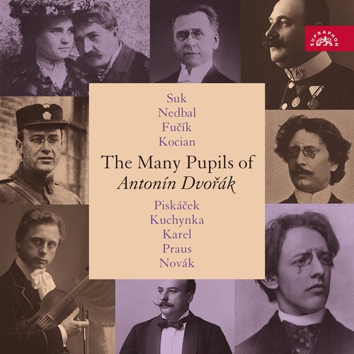 Various Artists - The Many Pupils Of Antonin Dvorak ryhmässä CD / Klassiskt @ Bengans Skivbutik AB (5653954)