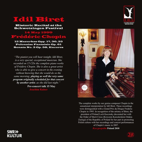 Idil Biret - At Schwetzingen Festival, 14 May 19 ryhmässä VINYYLI / Klassiskt @ Bengans Skivbutik AB (5653958)