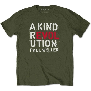 Paul Weller - A Kind Revolution Uni Green T-Shirt ryhmässä MERCHANDISE / T-paita / Nyheter / Pop-Rock @ Bengans Skivbutik AB (5654254r)