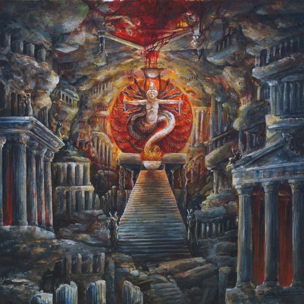 Ensanguinate - Death Saturnalia (Blue Vinyl LP) ryhmässä VINYYLI / Hårdrock @ Bengans Skivbutik AB (5654342)