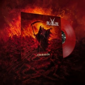 In Aeternum - Of Death And Fire (Red Vinyl Lp) ryhmässä VINYYLI / Kommande / Hårdrock @ Bengans Skivbutik AB (5654350)