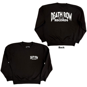 Death Row - Logo Uni Bl Sweatshirt ryhmässä MERCHANDISE / Sweatshirt /  /  @ Bengans Skivbutik AB (5654705)