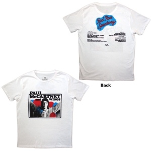 Paul Mccartney - Photo Rose Uni Wht T-Shirt ryhmässä MERCHANDISE / T-paita / Nyheter / Pop-Rock @ Bengans Skivbutik AB (5654725)