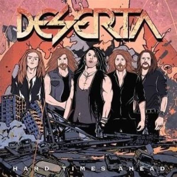 Deserta - Hard Times Ahead ryhmässä CD / Hårdrock @ Bengans Skivbutik AB (5654963)