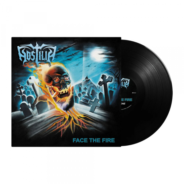 Hostilia - Face The Fire (Black Vinyl LP) ryhmässä VINYYLI / Myydyimmät @ Bengans Skivbutik AB (5655419)