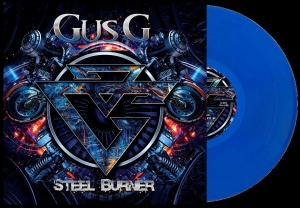 Gus G. - Steel Burner (Blue Vinyl Lp) ryhmässä VINYYLI / Kommande / Hårdrock @ Bengans Skivbutik AB (5655594)