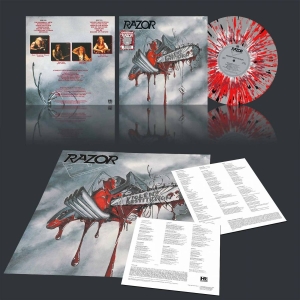 Razor - Violent Restitution (Splatter Vinyl ryhmässä VINYYLI / Kommande / Hårdrock @ Bengans Skivbutik AB (5655645)