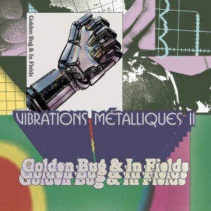 Golden Bug & In Fields - Vibrations Métallique II (Black Vinyl LP) ryhmässä Minishops / Höga Nord Rekords @ Bengans Skivbutik AB (5655704)