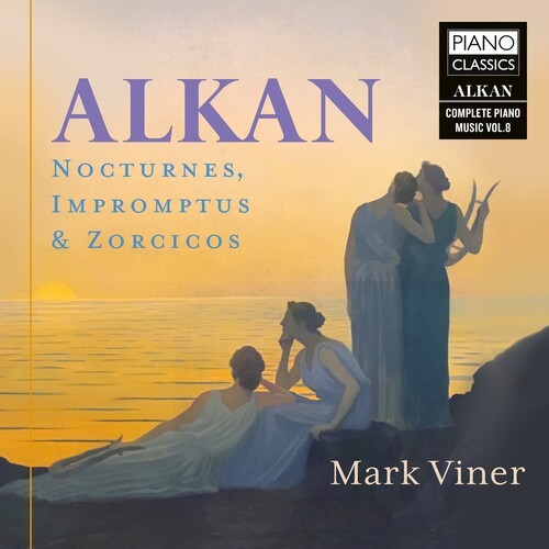 Charles-Valentin Alkan - Nocturnes, Impromptus & Zorzicos, V ryhmässä CD / Myydyimmät @ Bengans Skivbutik AB (5655966)