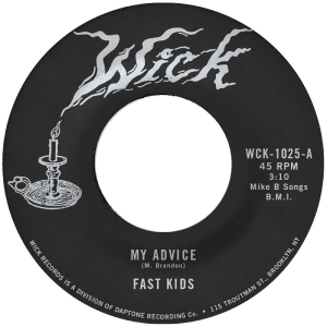 Fast Kids - My Advice B/W Out Of State Plates ryhmässä VINYYLI / Nyheter / Pop-Rock @ Bengans Skivbutik AB (5656015)