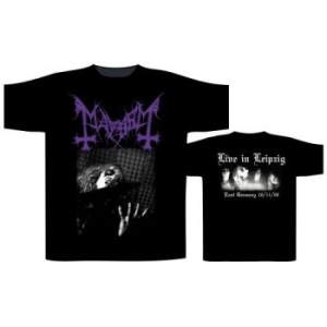 Mayhem - T/S Live In Lepizig (Xl) ryhmässä MERCHANDISE / T-paita / Kommande / Hårdrock @ Bengans Skivbutik AB (5656591)