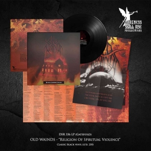 Old Wainds - Religion Of Spiritual Violence (Bla ryhmässä VINYYLI / Kommande / Hårdrock @ Bengans Skivbutik AB (5656803)