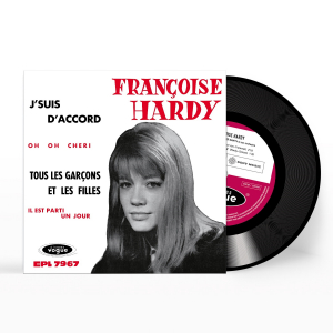Françoise Hardy - J'suis D'accord / Tous Les Garçons Et Les Filles De Mon Âge ryhmässä ME SUOSITTELEMME / Record Store Day / RSD 2026 @ Bengans Skivbutik AB (5657111)