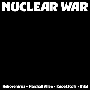 The Heliocentrics Marshall Allen And Knoel Scott Ft. Bilal - Nuclear War (Rsd 2026 - Yellow & Orange Vinyl) ryhmässä ME SUOSITTELEMME / Record Store Day / RSD 2026 @ Bengans Skivbutik AB (5657323)