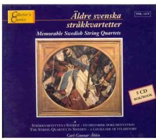 Diverse Stråkkvartetter - Äldre Svenska Stråkkvartetter Box ryhmässä CD / Myydyimmät @ Bengans Skivbutik AB (5657352)