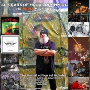 Various Artists - 40 Years Of Metal Drumming ryhmässä VINYYLI / Kommande / Hårdrock @ Bengans Skivbutik AB (5657375)
