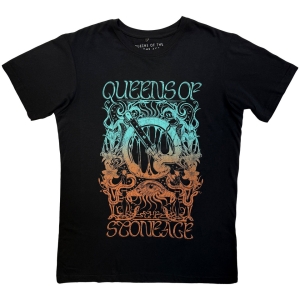 Queens Of The Stone Age - Montage Uni Bl Carbon T-Shirt ryhmässä MERCHANDISE / T-paita / Nyheter / Hårdrock @ Bengans Skivbutik AB (5657447r)