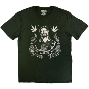 Snoop Dogg - L.B.C. Uni Green T-Shirt ryhmässä MERCHANDISE / T-paita / Nyheter / Hip Hop-Rap @ Bengans Skivbutik AB (5657448r)