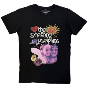 Smashing Pumpkins - Celestial Collage Uni Bl Carbon T-Shirt ryhmässä MERCHANDISE / T-paita / Nyheter / Pop-Rock @ Bengans Skivbutik AB (5657449r)