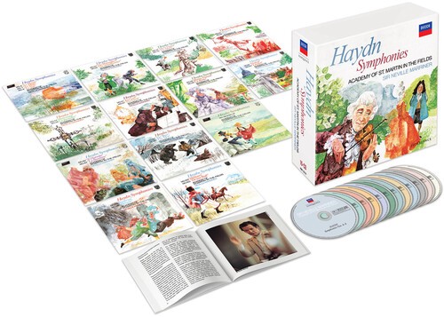 Neville Marriner Academy Of St. Ma - Haydn Symphonies ryhmässä CD / Myydyimmät @ Bengans Skivbutik AB (5658370)