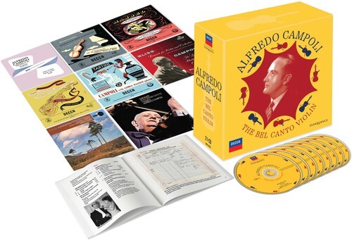 Alfredo Campoli - The Bel Canto Violin ryhmässä CD / Myydyimmät @ Bengans Skivbutik AB (5658378)