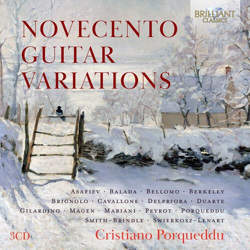 Cristiano Porqueddu - Novecento Guitar Variations ryhmässä ME SUOSITTELEMME / Perjantain julkaisut / 2026-04-17 @ Bengans Skivbutik AB (5658456)