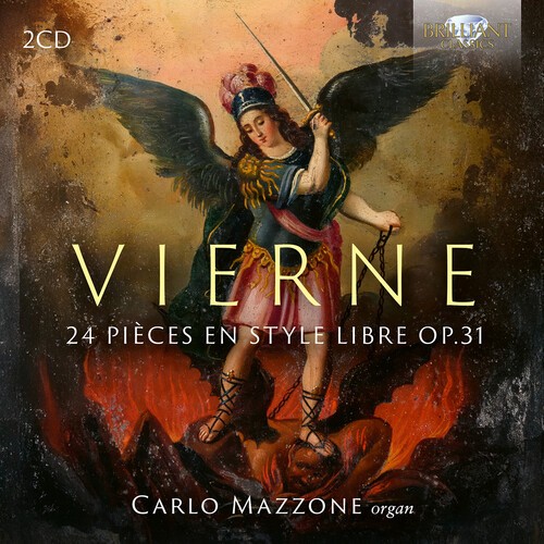 Louis Vierne - 24 Pieces En Style Libre, Op. 31 ryhmässä CD / Klassiskt @ Bengans Skivbutik AB (5658488)