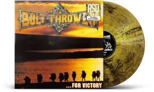 Bolt Thrower - ...For Victory (Yellow & Black Marble Vinyl) (Rsd Essential) ryhmässä VINYYLI / Kommande / Hårdrock @ Bengans Skivbutik AB (5658558)