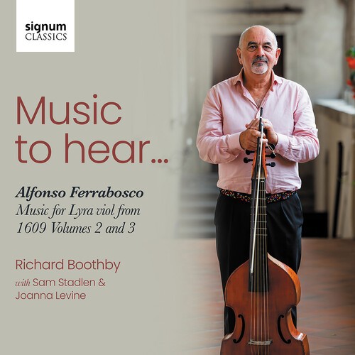 Alfonso Ferrabosco Ii - Music To Hear - Music For Lyra Viol ryhmässä ME SUOSITTELEMME / Perjantain julkaisut / 2026-04-17 @ Bengans Skivbutik AB (5658606)
