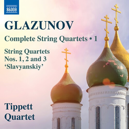 Alexander Glazunov - Complete String Quartets, Vol. 1 ryhmässä ME SUOSITTELEMME / Perjantain julkaisut / 2026-04-24 @ Bengans Skivbutik AB (5658613)