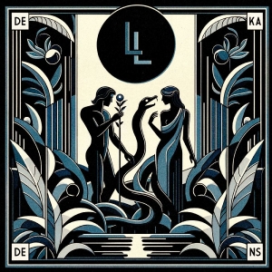 Lustans Lakejer - Dekadens (EP) ryhmässä VINYYLI / Kommande / Pop-Rock @ Bengans Skivbutik AB (5658727)